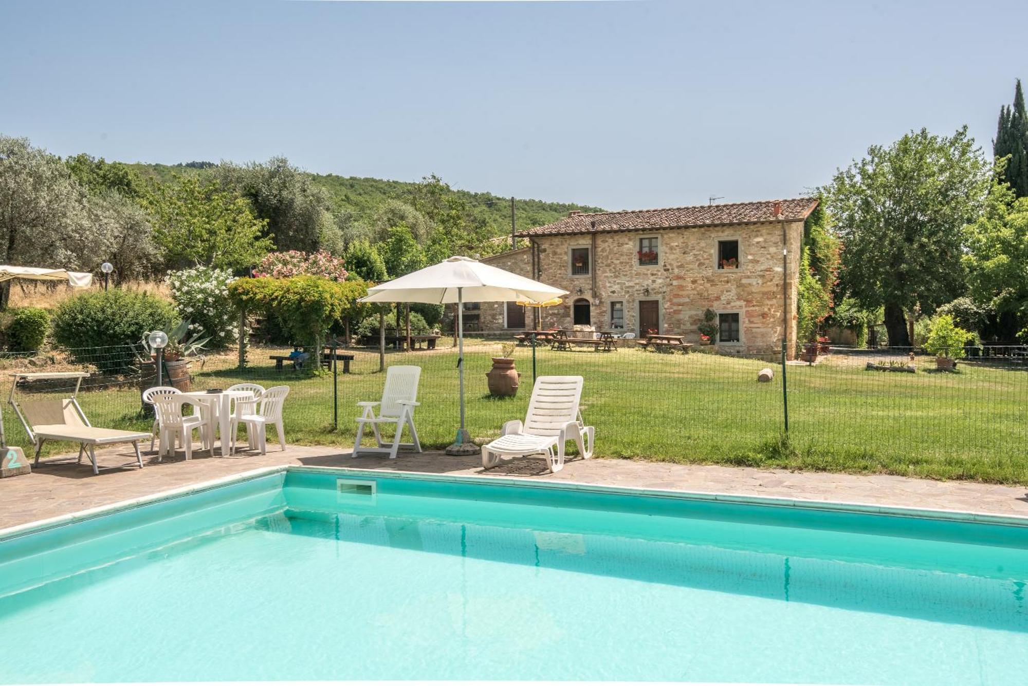 Poggio Primo - Trilocale Carlotta Villa Castiglion Fibocchi Luaran gambar