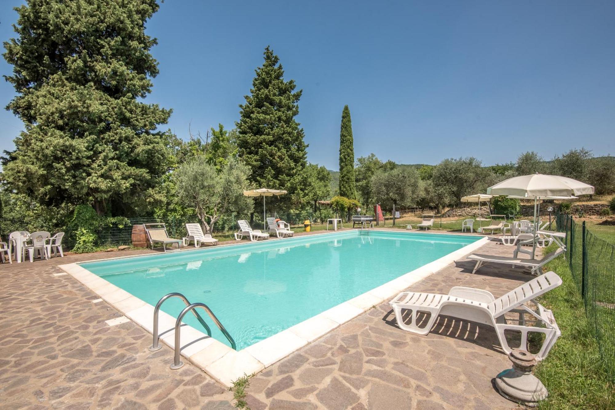 Poggio Primo - Trilocale Carlotta Villa Castiglion Fibocchi Luaran gambar