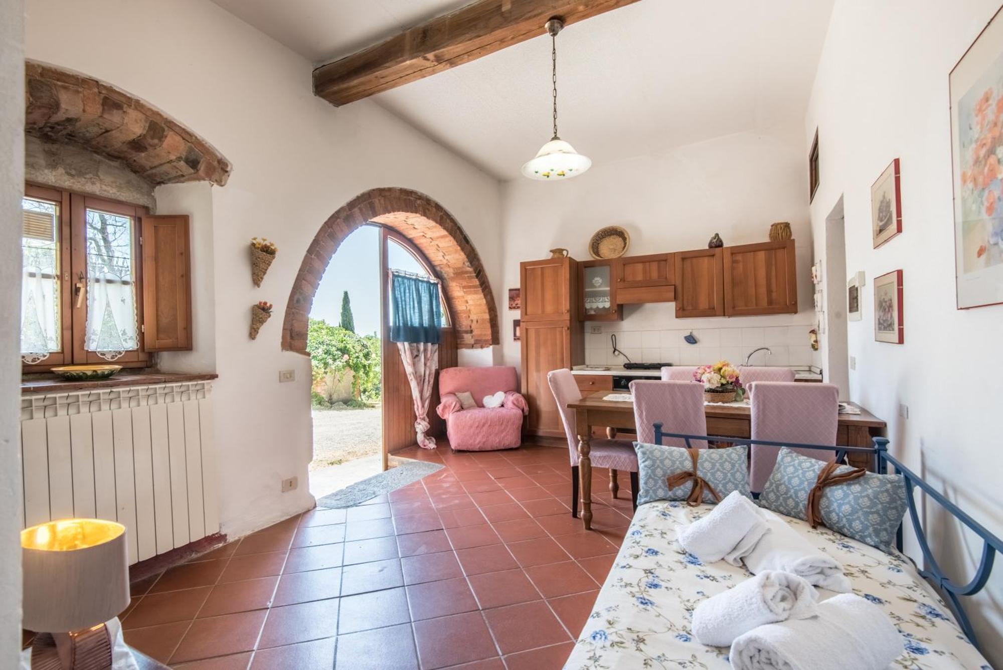 Poggio Primo - Trilocale Carlotta Villa Castiglion Fibocchi Luaran gambar