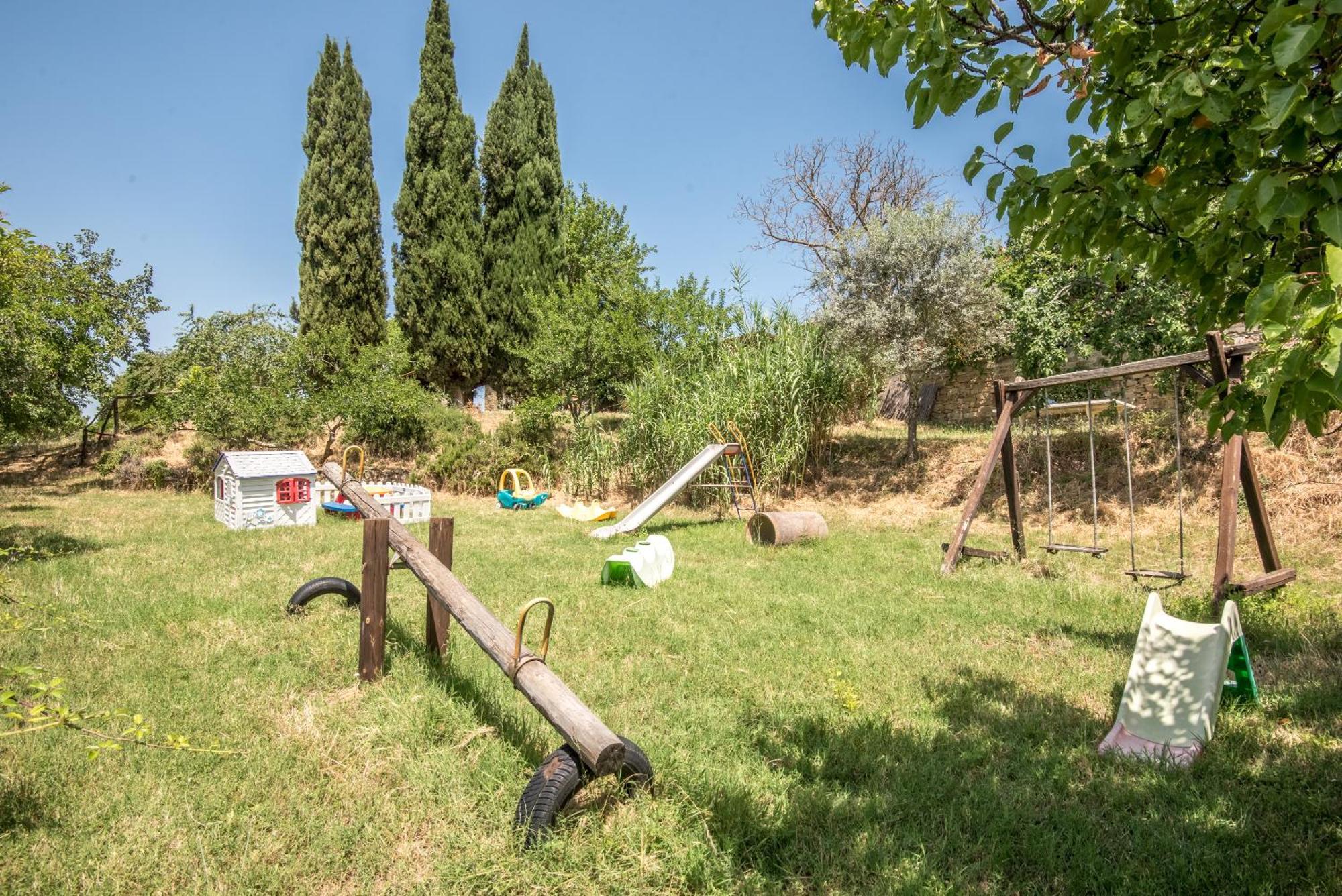 Poggio Primo - Trilocale Carlotta Villa Castiglion Fibocchi Luaran gambar