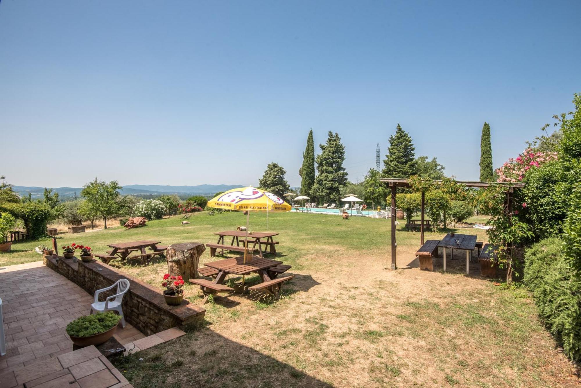 Poggio Primo - Trilocale Carlotta Villa Castiglion Fibocchi Luaran gambar